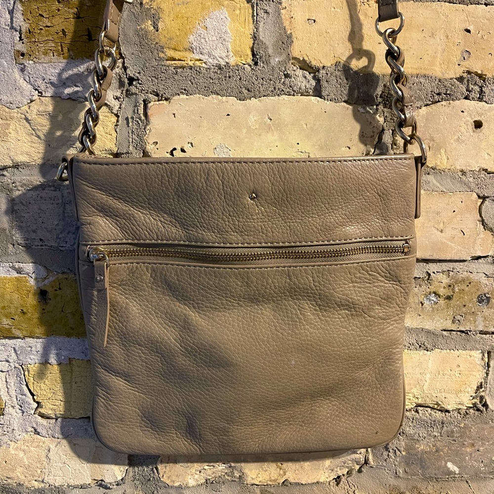kate spade Ellen Cream/Tan Crossbody Bag